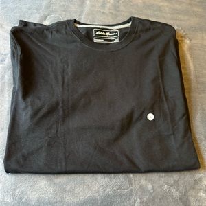 NWT Eddie Bauer Black T Shirt- Large. (Quantity 3)